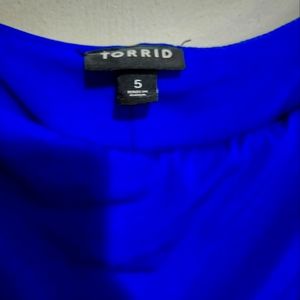 Blue dress from torrid